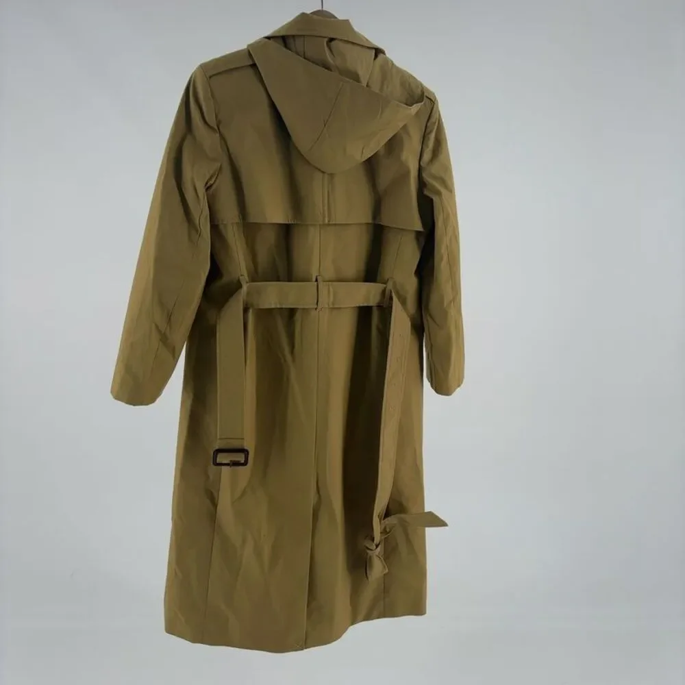 J. Crew Tan Classic Fall Trench Coat